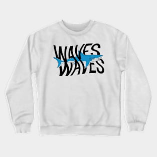 WAVES Shark Week Crewneck Sweatshirt